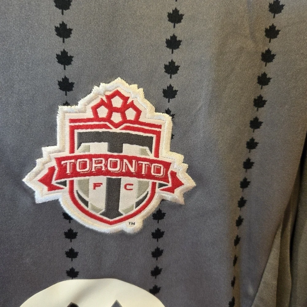 Adidas Toronto BMO Jersey Men's MLS Official Climacool Large Football Soccer